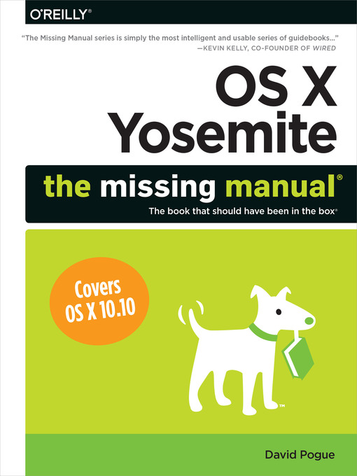 Title details for OS X Yosemite by David Pogue - Wait list